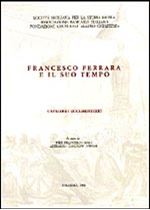 Immagine di Francesco Ferrara e il suo tempo. Catalogo documentario