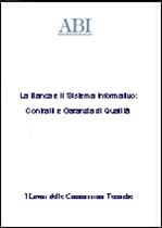 Immagine di La banca e il sistema informativo: contratti e garanzia di qualità - parte prima