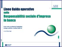Immagine di Linee Guida operative sulla Responsabilità sociale d'impresa in banca