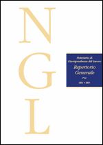 Immagine di Repertorio Generale di NGL 2001 - 2005