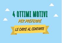 Immagine di Quattro ottimi motivi per preferire le carte al contante