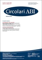 Immagine di Circolari ABI Nuova Serie n.15 dell'11 aprile 2022