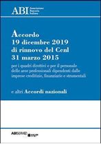 Immagine di Accordo 19 dicembre 2019 di rinnovo del Ccnl 31 marzo 2015 EBOOK