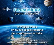 Immagine di MiCAR: pronti al decollo? Partecipazione in presenza